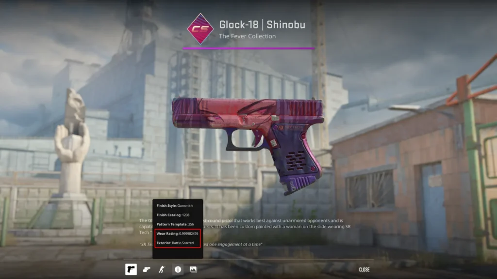 2 Glock-18 | Shinobu – Japanese Style, Two Personalities