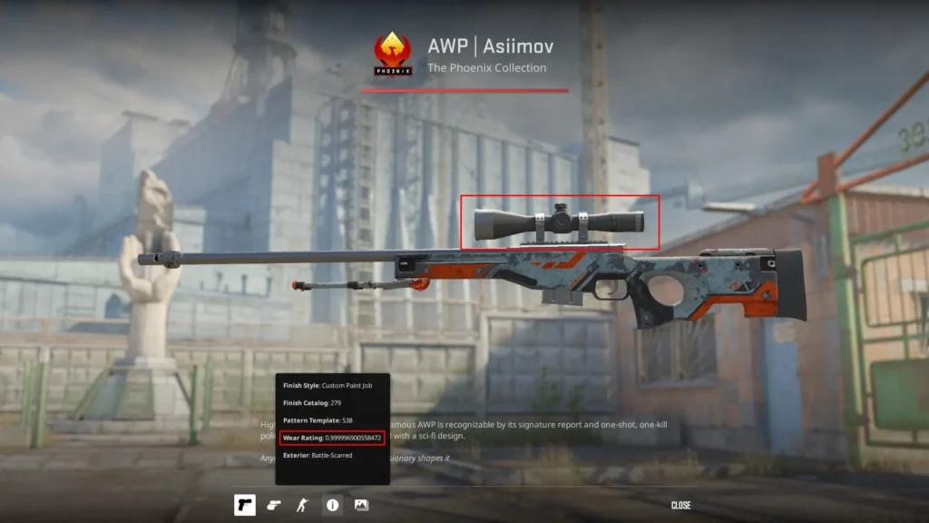AWP Asiimov and the Blackiimov Effect