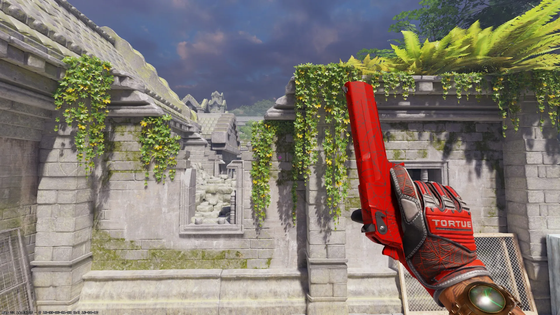 Desert Eagle Crimson Web + Specialist Gloves Crimson Web combo