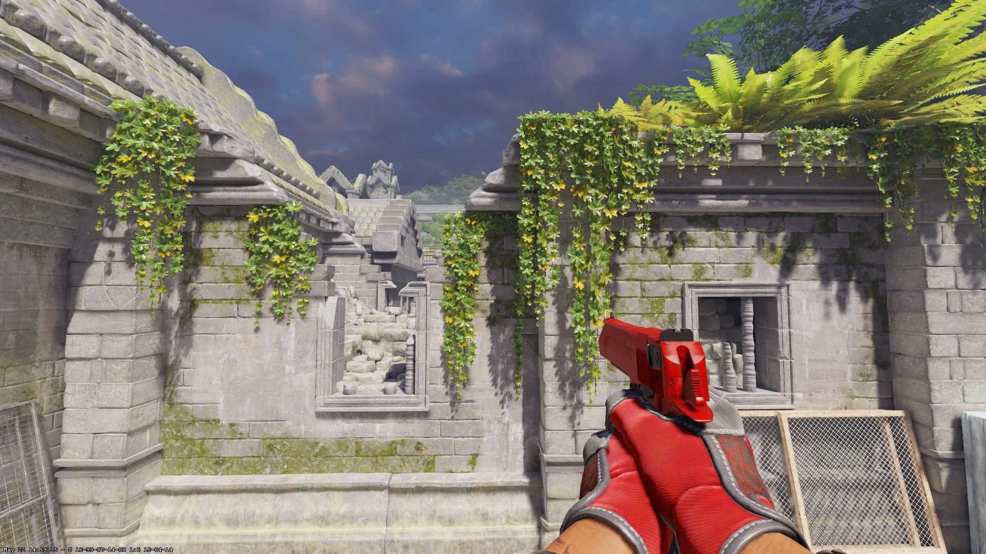 Desert Eagle Crimson Web + Specialist Gloves Crimson Web combo