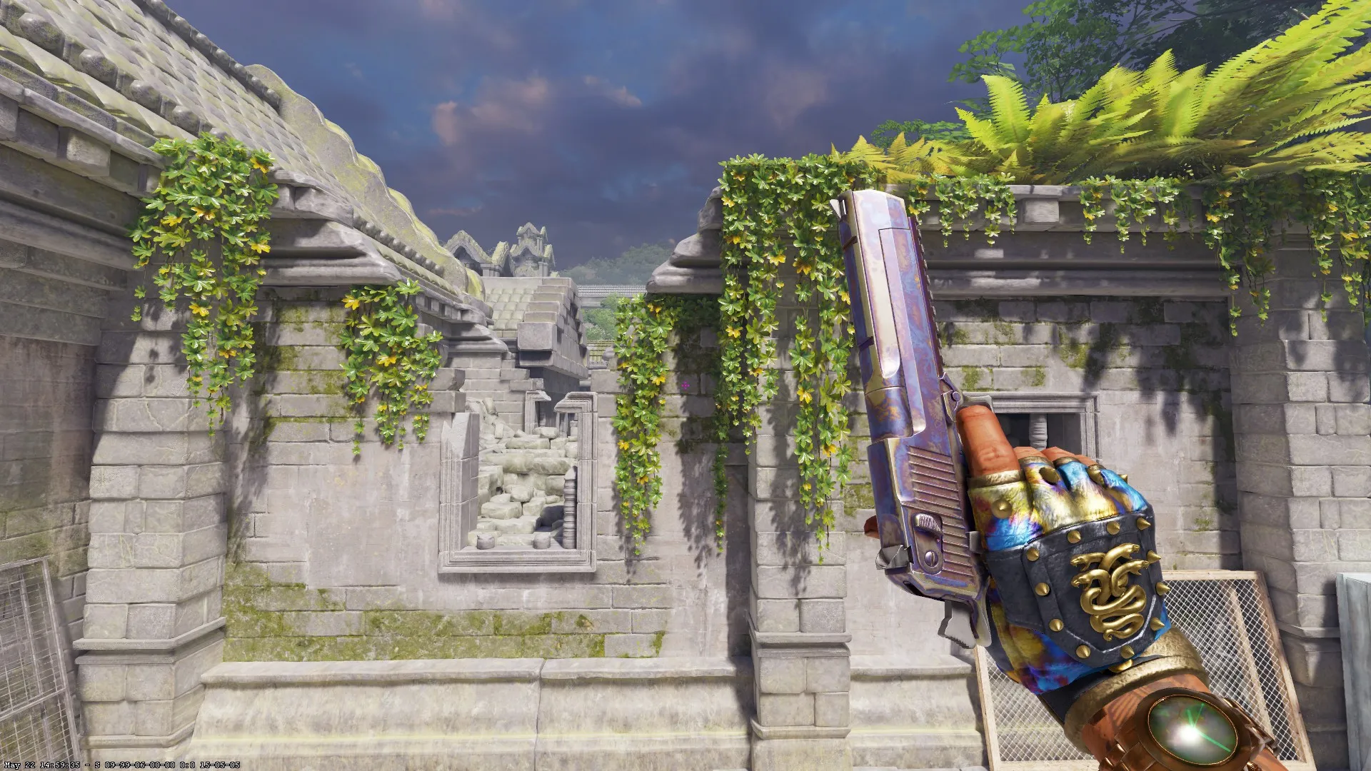 Desert Eagle Heat Treated + Hydra Gloves Case Hardened combo
